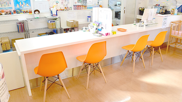 イルカ薬局古賀店の受付/カウンター