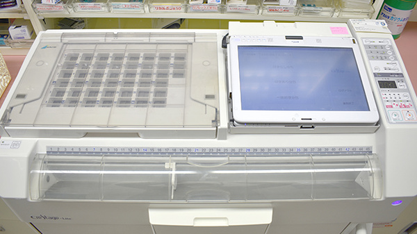 薬局はなみずきの調剤器具