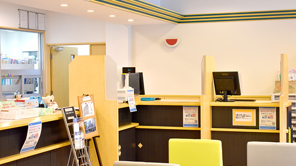 大賀薬局　笹丘店の受付/カウンター