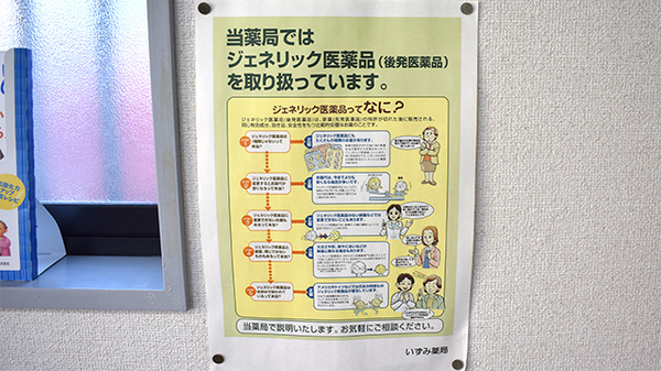 いずみ薬局のジェネリック対応