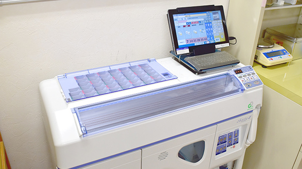 コスモ調剤薬局の調剤器具