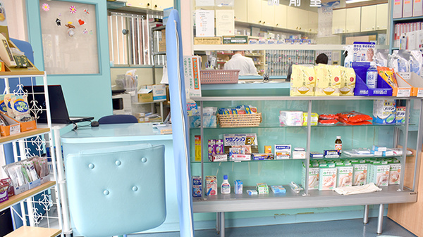 太陽薬局屋形原店の受付/カウンター