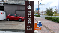 内野薬局の看板