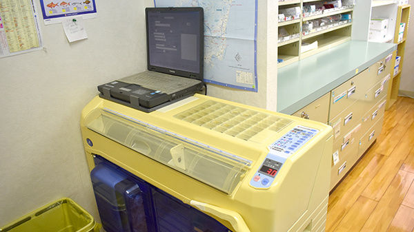 ハート薬局の調剤器具