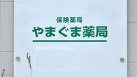 やまぐま薬局の看板