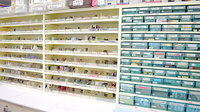 ファミリー薬局久留米店の薬棚