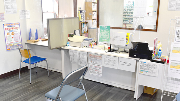 タイヨードー薬局ケア・タウン鳥飼店の受付/カウンター