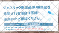 グレイス調剤薬局のジェネリック対応
