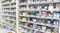 グレイス調剤薬局の薬棚