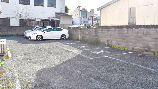 グレイス調剤薬局の駐車場