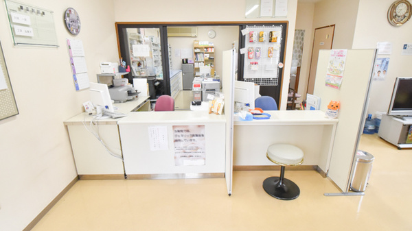 田川さのよい薬局の受付/カウンター