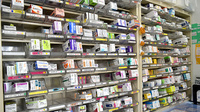 石田薬局切畑支店の薬棚