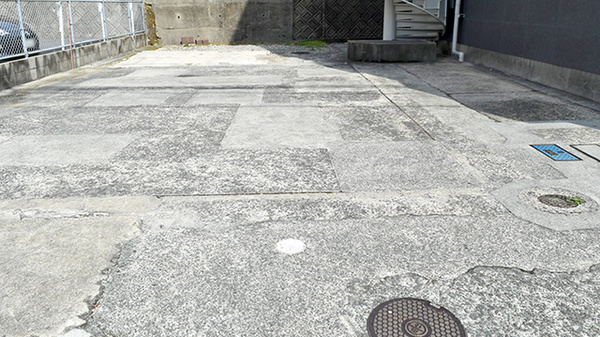 石田薬局切畑支店の駐車場