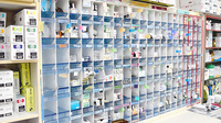 コルポ調剤薬局の薬棚