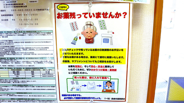 さわせ薬局の残薬回収サービス