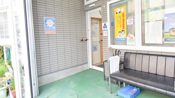 そうごう薬局　大洋堂店の入口