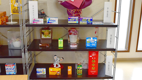 グリーン薬局下南部店の一般医薬品