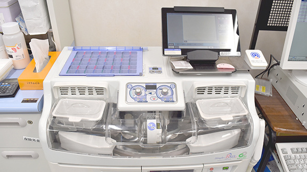 アスリード阿蘇医療センター前薬局の調剤器具