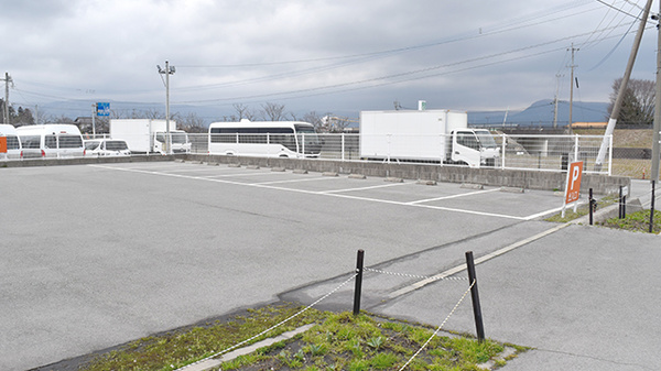 アスリード阿蘇医療センター前薬局の駐車場