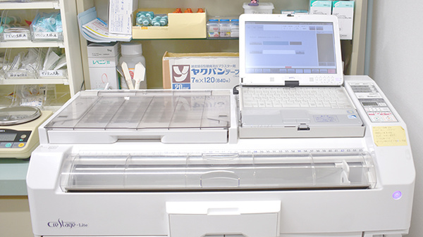 こもり薬局の調剤器具
