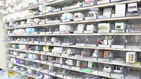 グリーン薬局小峯店の薬棚
