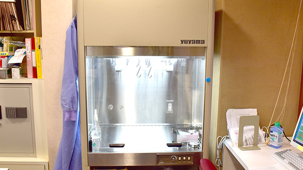 ブンゴヤ薬局　本店の無菌調剤室完備