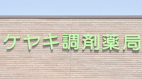 ケヤキ調剤薬局の看板