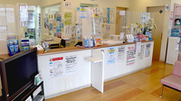 あそう調剤薬局小児科まえ店の受付/カウンター