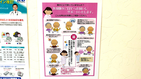 あそう調剤薬局市場三区店の在宅対応