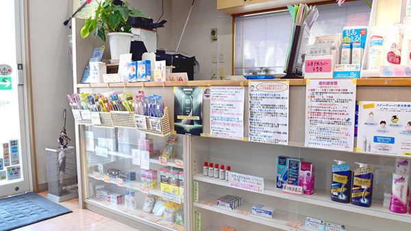 あかね薬局の受付/カウンター
