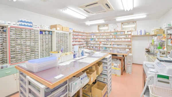 ふるさと薬局の調剤室