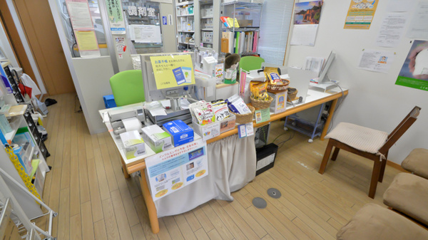 こぐま薬局の受付/カウンター