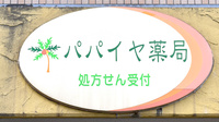 パパイヤ薬局の看板