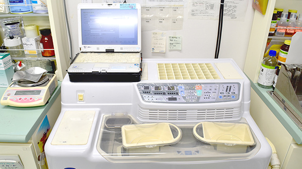 薬局ジャックのおくすりやさんの調剤器具