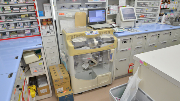 ぽかぽか薬局の調剤器具