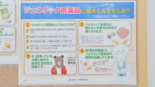 みさき薬局のジェネリック対応