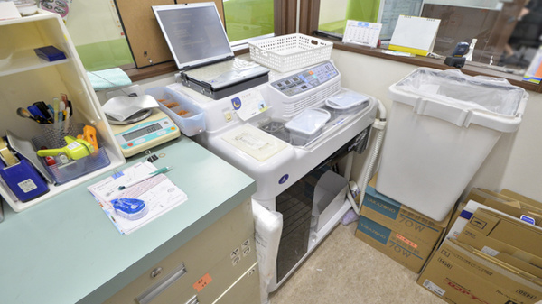 スマイル薬局出水店の調剤器具
