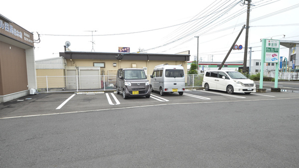 スマイル薬局出水店の駐車場