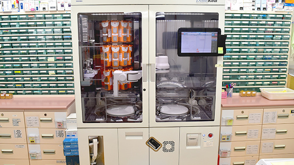 大王マリンバ薬局の調剤器具