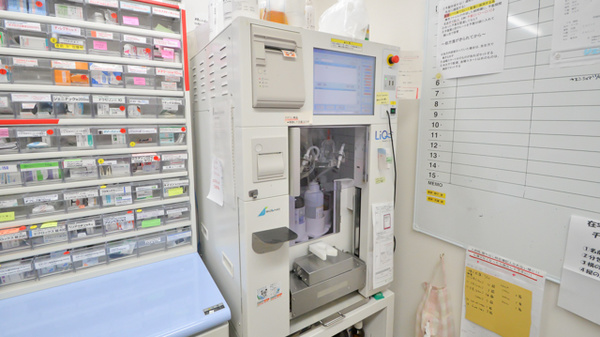 おおぞら薬局の調剤器具