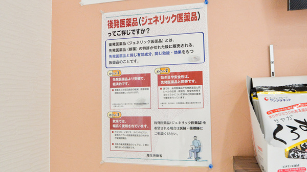 にしあいら薬局のジェネリック対応