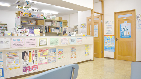 スマイル薬局古島店の受付/カウンター