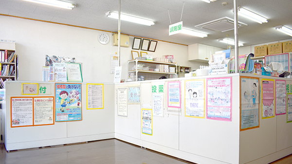 みさき薬局の受付/カウンター
