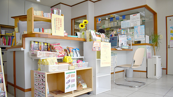 まつばら薬局　外町店の受付/カウンター