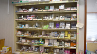 まつばら薬局　外町店の薬棚