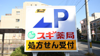 スギ薬局　北山店の看板