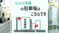 あおば薬局中川原店の駐車場案内
