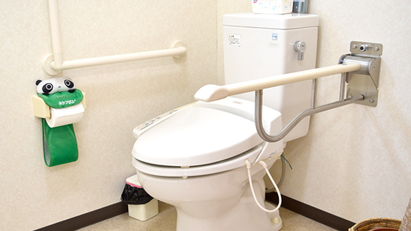 上林あおば薬局のお手洗い