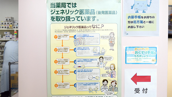 布水あおば薬局のジェネリック対応