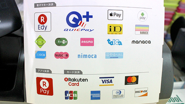 竹内薬局　森下店のクレカ/電子マネー対応